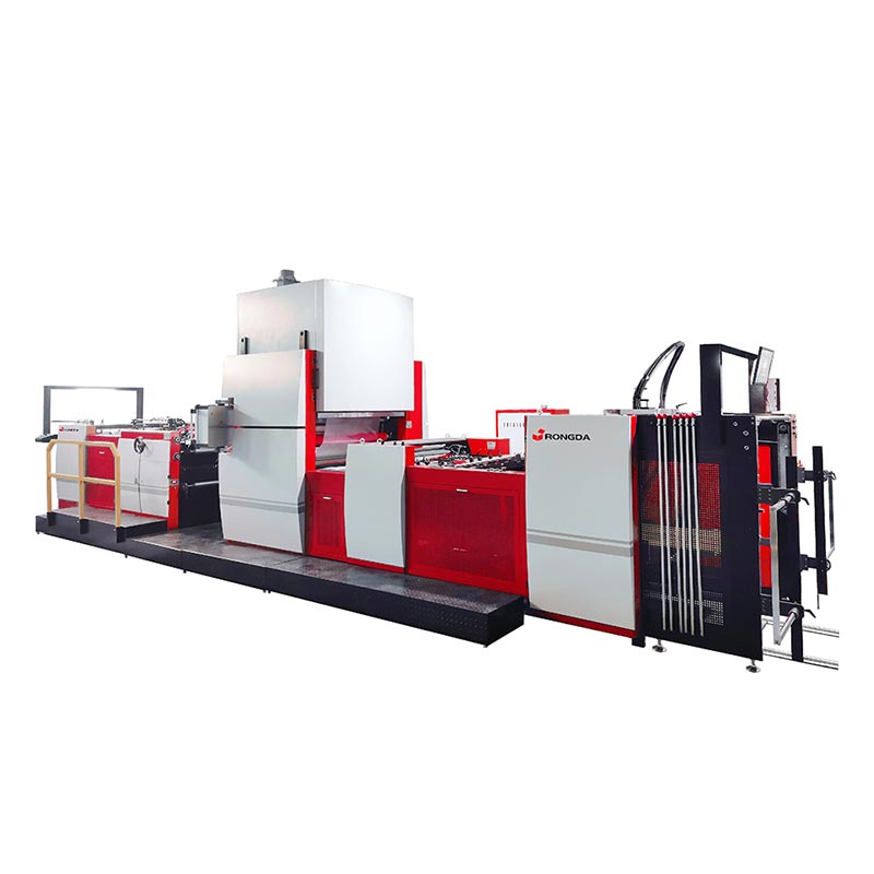 पाउडर रिमूभरको साथ स्वचालित फिल्म ल्यामिनेटर